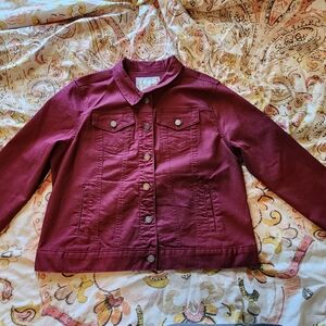 Market & Spruce Denim Jacket Size XL